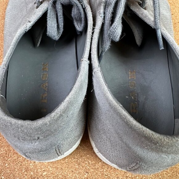 Trask Men's Suede Light Grey Leather Sneakers Size 9.5 - Picture 6 of 8